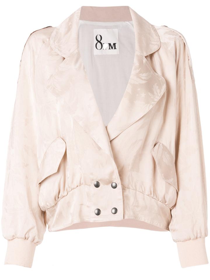 8pm Kiribati Bomber Jacket - Nude & Neutrals