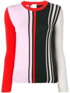 Paul Smith Colour Block Sweater - Purple