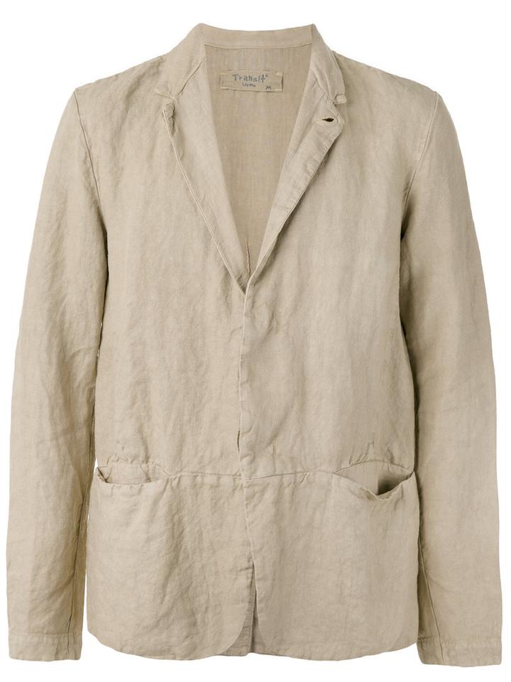 Transit Casual Blazer, Men's, Size: Small, Nude/neutrals, Cotton/linen/flax