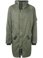 11 By Boris Bidjan Saberi - Cargo Coat - Men - Polyamide - S, Green, Polyamide