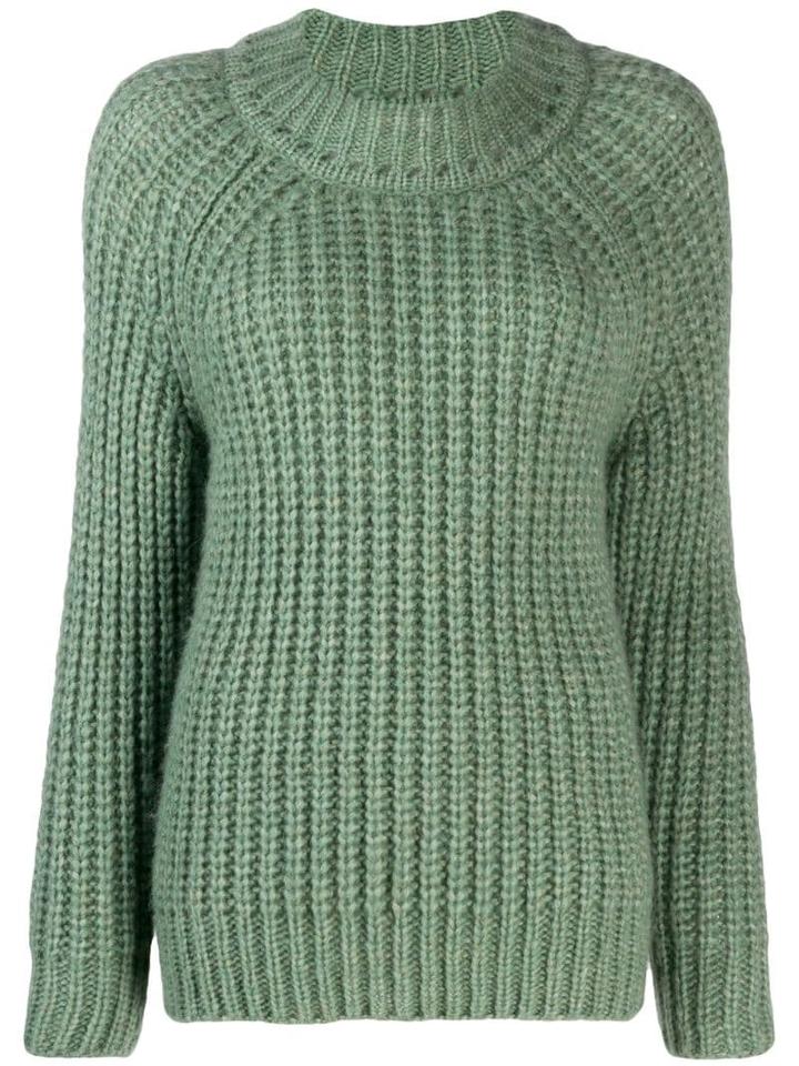 Forte Forte Brina Waffle Knit Jumper - Green