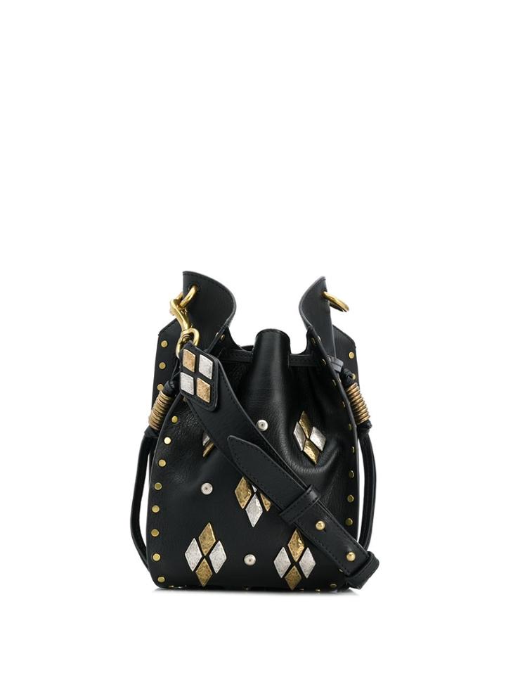 Isabel Marant Radja Bucket Bag - Black