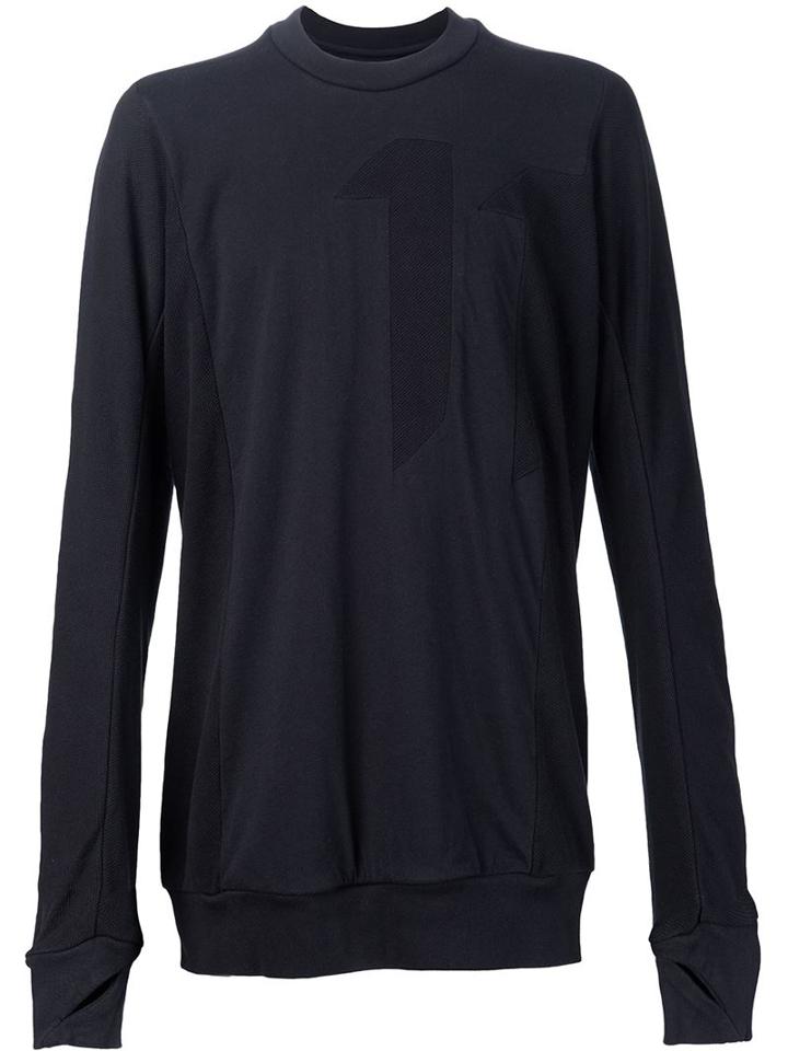 11 By Boris Bidjan Saberi Logo Print Sweatshirt