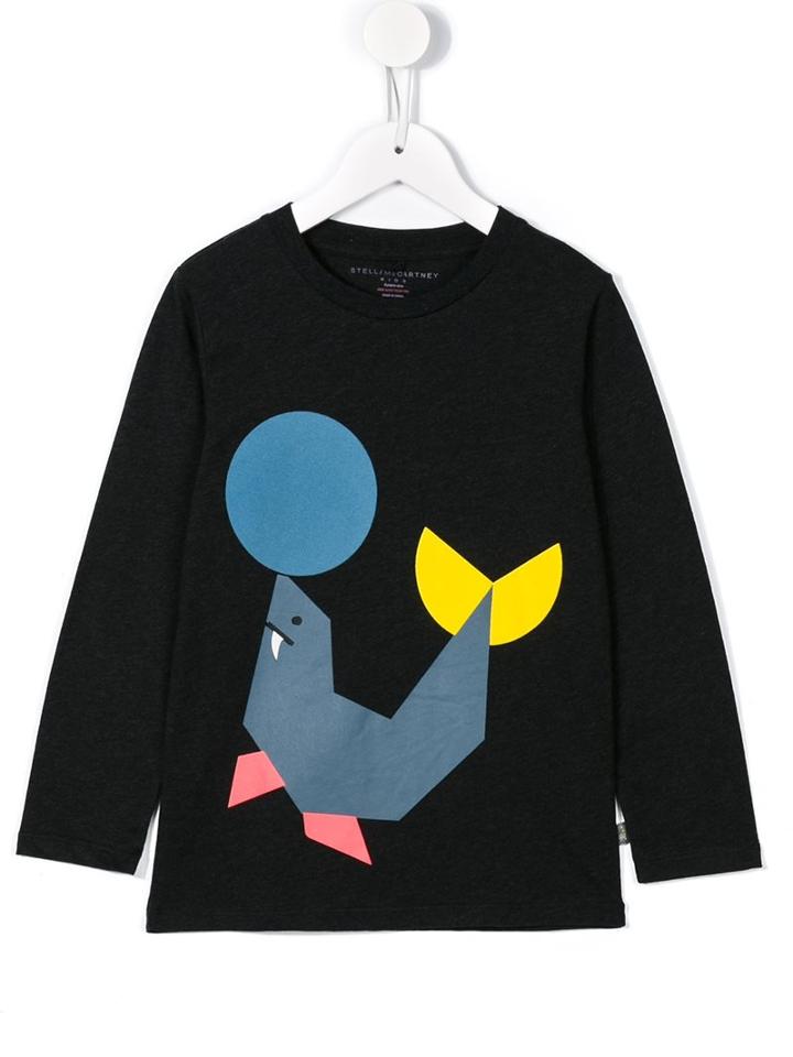 Stella Mccartney Kids 'barley' T-shirt, Boy's, Size: 6 Yrs, Grey