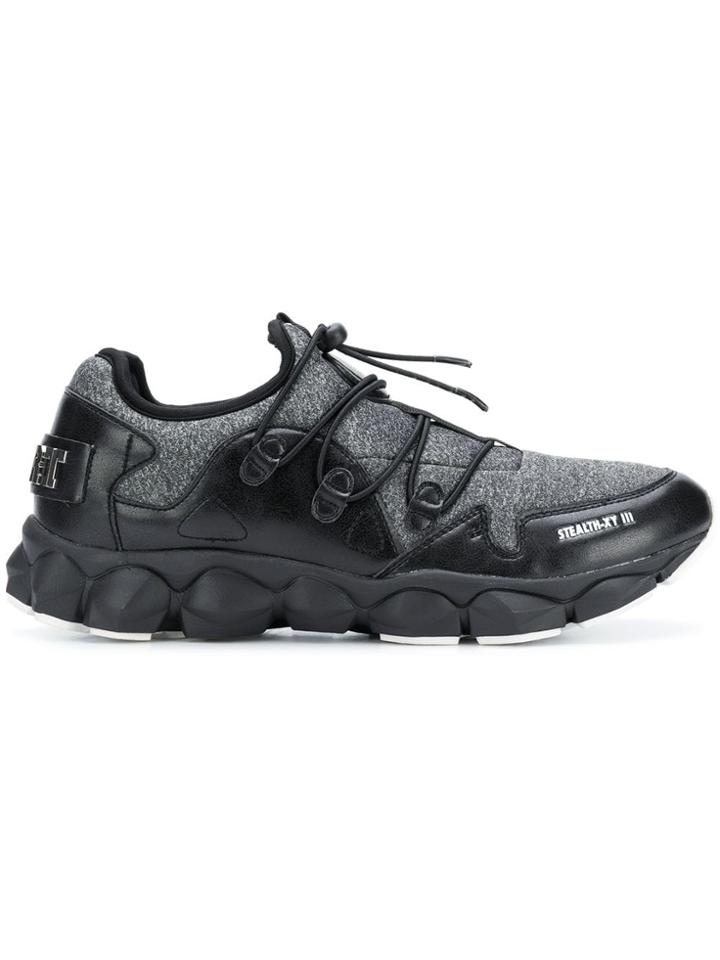 Plein Sport Stealth-xy Iii Sneakers - Black