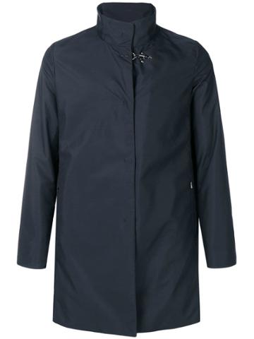 Fay Mid-length Trench Coat - Blue
