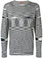 Missoni Optical Pattern Lightweight Sweater - Blue