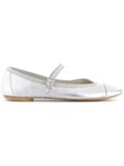 Gielle Kids Straped Ballerinas - Metallic