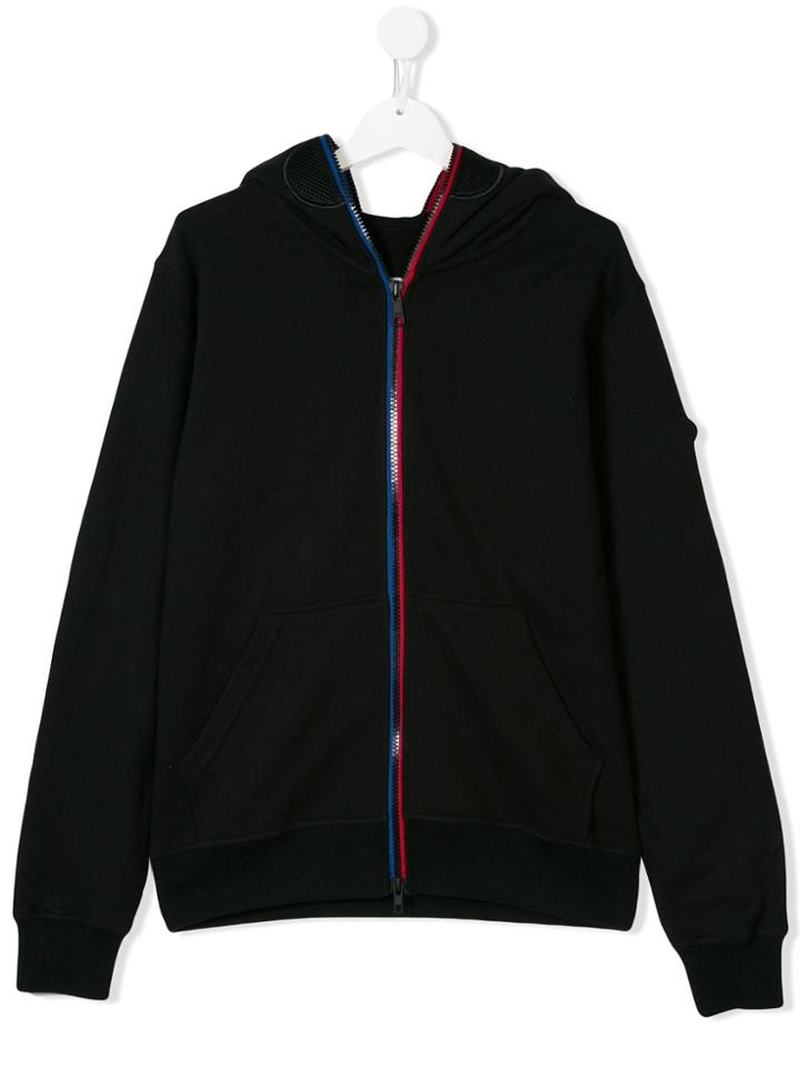 Ai Riders On The Storm Kids Zipped Hoodie - Black