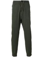 Stone Island Shadow Project Drawstring Track Pants - Green