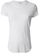 James Perse Classic T-shirt, Women's, Size: 0, White, Cotton