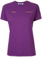 Sjyp Everyday T-shirt - Purple