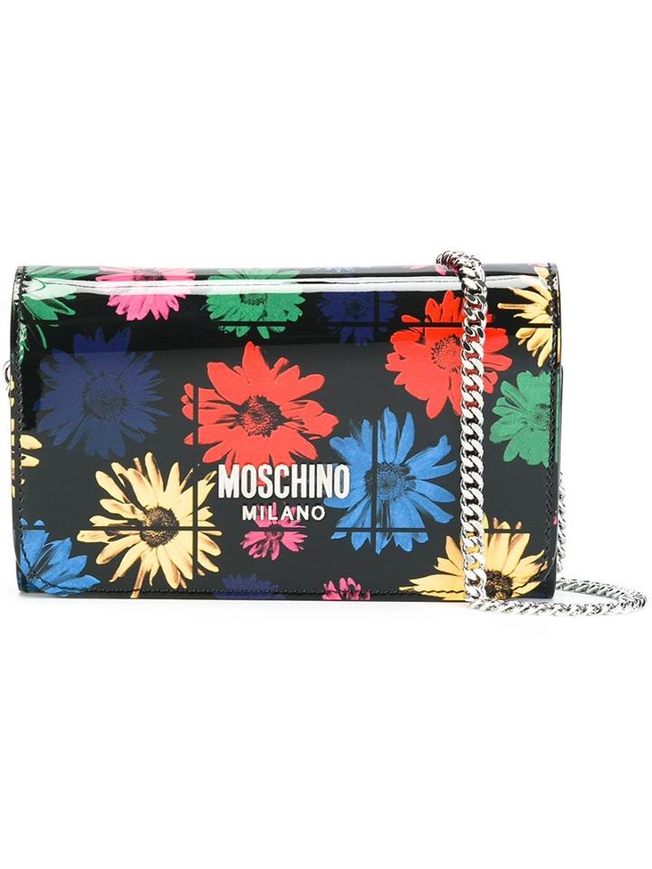 Moschino Daisy Print Shoulder Bag