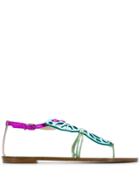 Sophia Webster Bibi Butterfly Sandals - Silver