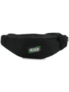 Msgm Logo Belt Bag - Black