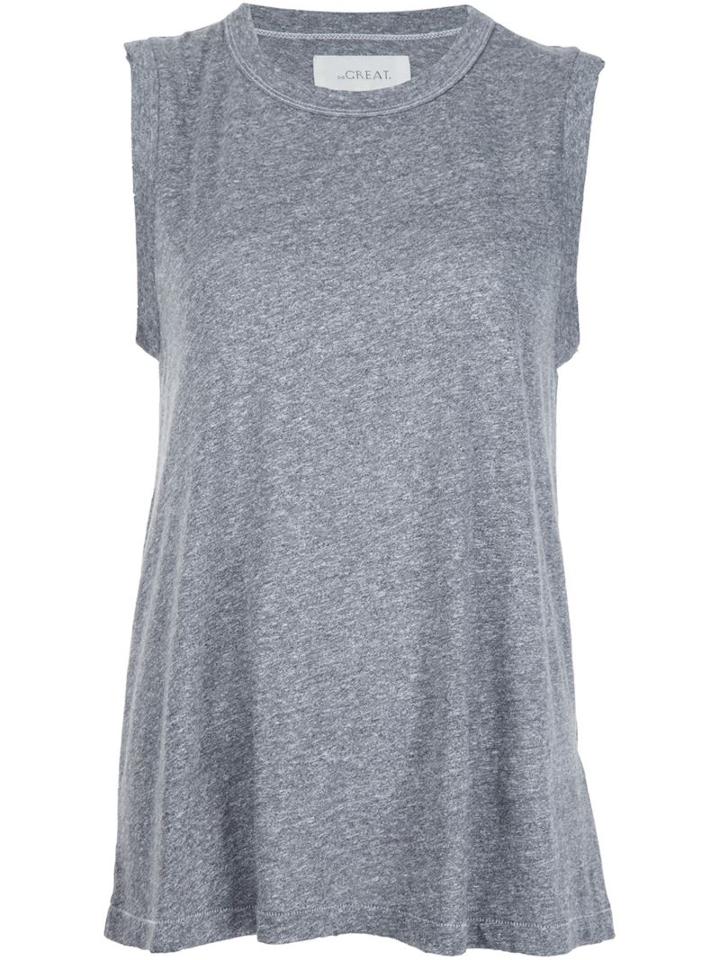The Great Sleeveless Tank Top, Women's, Size: 1, Grey, Cotton/rayon/polyester