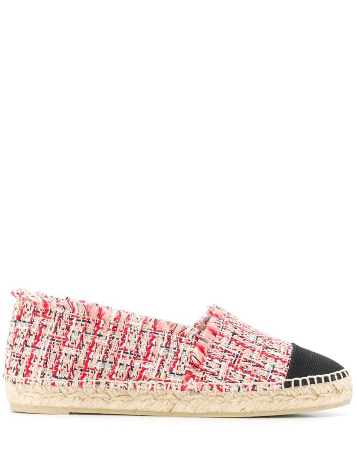 Castañer Kampala Tweeed Espadrilles - Red