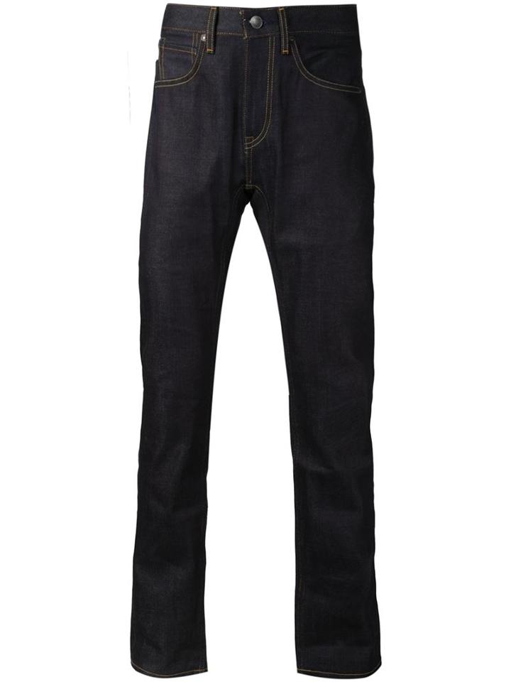 Levi's: Made & Crafted 'tack Slim Selvedge' Rigid Jeans, Men's, Size: 36/34, Blue, Cotton