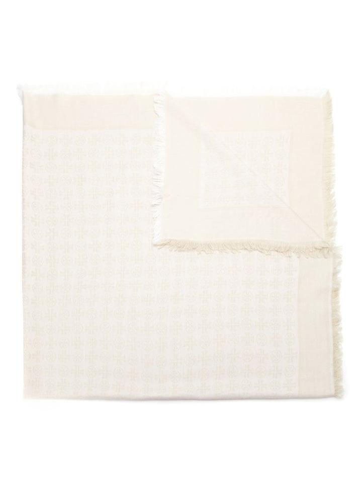 Tory Burch Tory Burch 45664 104 Natural (other)->silk - White