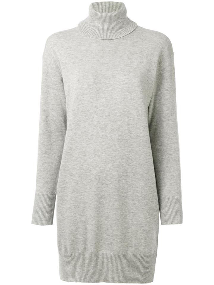 Maison Margiela - Roll Neck Top - Women - Wool - M, Grey, Wool