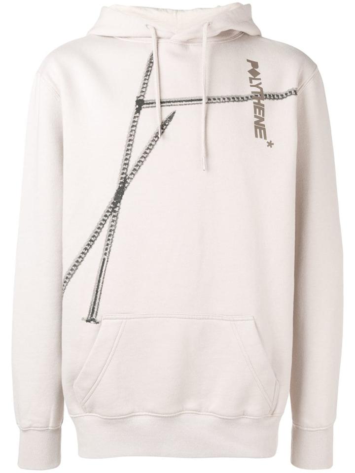 Polythene* Optics Logo Hoodie - Neutrals