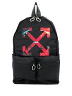Off-white Arrows Print Backpack - Black
