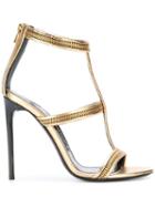 Tom Ford Metallic Sandals