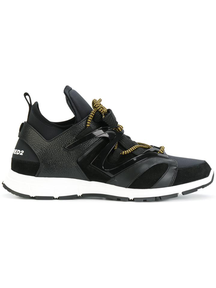Dsquared2 Bungee Jump Sneakers - Black