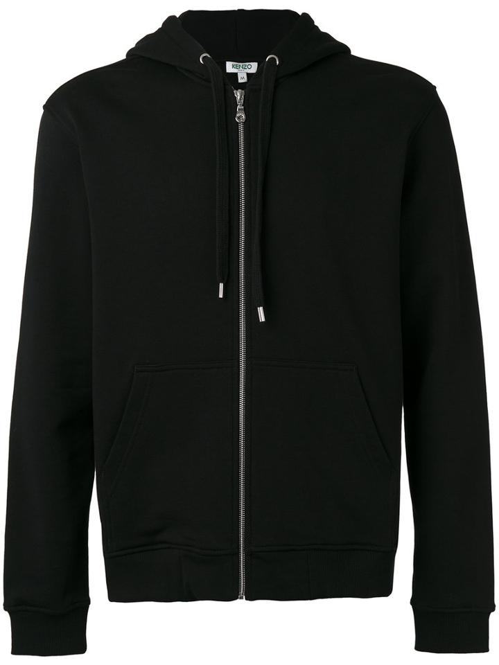 Kenzo - Embroidered Hooded Jacket - Men - Cotton/nylon/polyester - S, Black, Cotton/nylon/polyester