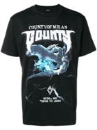Marcelo Burlon County Of Milan Graphic Logo T-shirt - Black