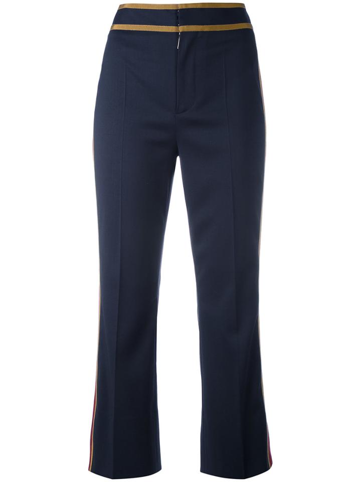Dsquared2 Side Stripe Trousers - Blue