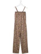 Bonpoint Floral Jumpsuit - Green