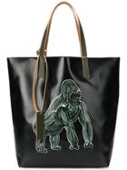 Marni Gorilla Shopper Tote - Black