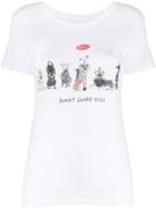 Unfortunate Portrait Ag Dogs T-shirt - White