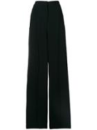 Brag-wette Classic High-waisted Trousers - Black