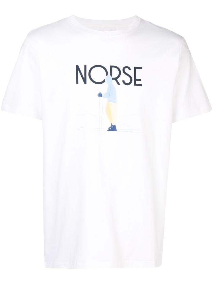 Norse Projects Logo Print T-shirt - White