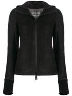 Giorgio Brato Slim-fit Hooded Jacket - Black