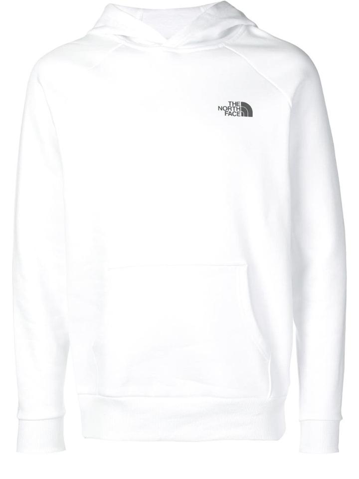 The North Face White Logo Hoodie