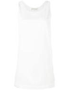 Lamberto Losani Loose Fit Tank Top - 0126 Latte