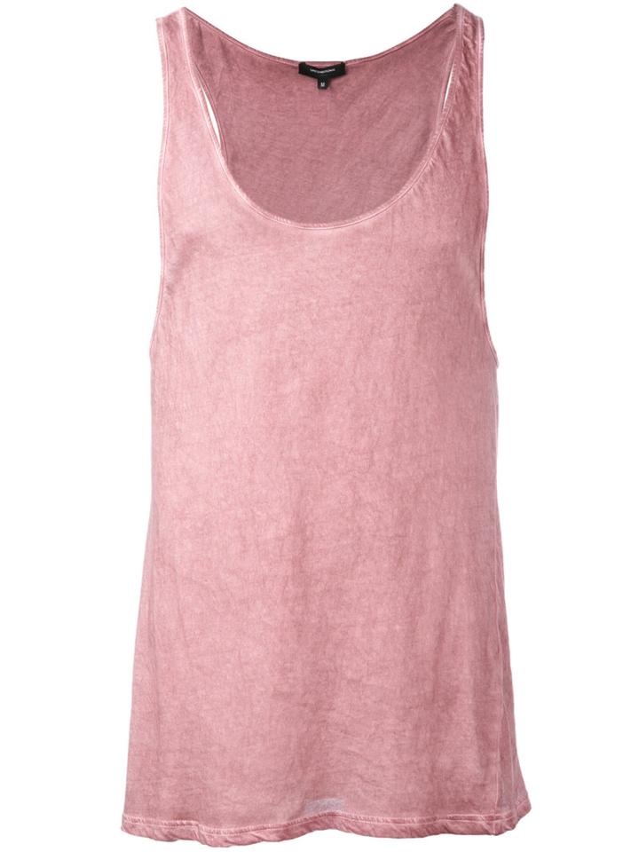 Unconditional - Classic Tank Top - Men - Cotton - Xl, Pink/purple, Cotton