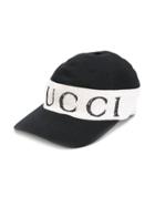 Gucci Cap With Logo Headband - Black