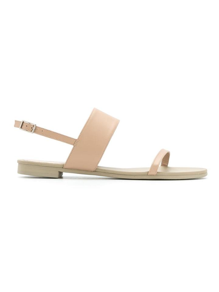 Studio Chofakian Flat Sandals - Nude & Neutrals