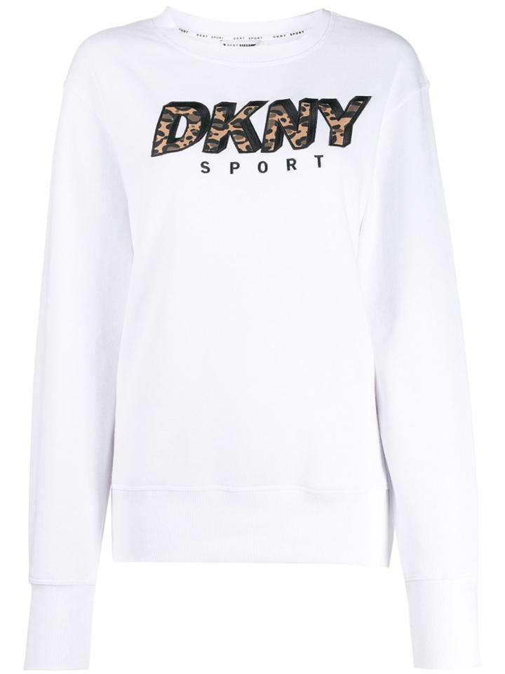 Dkny Printed Sweatshirt - White