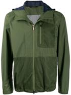 Z Zegna Zip-up Anorak Jakcet - Green