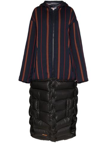 Duran Lantink Oversized Padded Coat - Blue