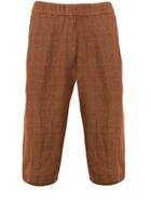 Barena Drop Crotch Shorts - Brown