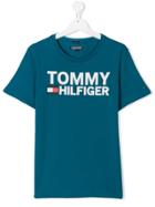Tommy Hilfiger Junior Teen Logo Printed T-shirt - Blue