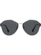Prada Eyewear Cinéma Sunglasses - Black