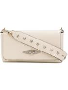Red Valentino - Star Studded Clutch - Women - Leather - One Size, Nude/neutrals, Leather