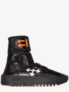 Off-white Moto High-top Wrap Sneakers - Black